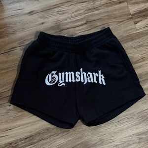 Gymshark Black Women's Logo Athletic Shorts